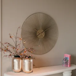 Clearance Richmond Interiors Klok Audrey 90cm, kleur Goud