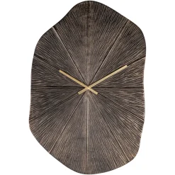 Outlet Richmond Interiors Klok Livine 80 x 53cm, kleur Brons