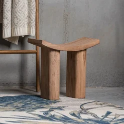 New WOOOD Krukje Japan Paulowniahout, kleur Naturel