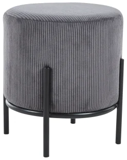 Outlet Artistiq Living Krukje Kenni Rib, Zwart