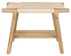 Best Dutchbone Krukje Kintaro Eikenhout en touw