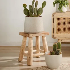 Discount Kave Home Krukje Yumbi Teakhout Naturel