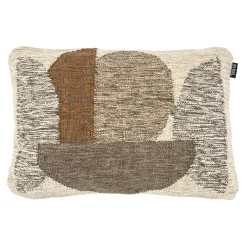 Outlet By-Boo Kussen Art 40 x 60cm, kleur Bruin