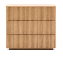 Kave Home Ladekast / Commode Helvine Eiken, Met 3 laden