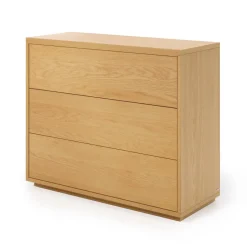 Discount Kave Home Ladekast Abilen Eiken, 90 x 75cm