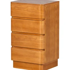 Sale WOOOD Ladekast Fejo MDF, Met 4 lades Bruin