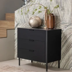 Sale WOOOD Ladekast Gunnar Grenenhout, Met 3 laden