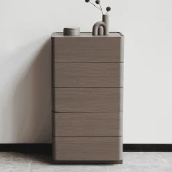 Online Nohr Ladekast Lotte Met 5 laden, kleur Mocca