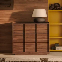 Kave Home Ladekast Onix Notenfineer, 78 x 100cm