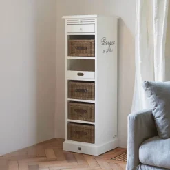 Online Rivièra Maison Ladekast Rangez en Plus Met 4 rattan laden