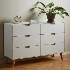 Bendt Ladekast Roselle 90 x 135cm Wit