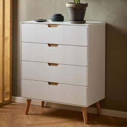 Outlet Bendt Ladekast Roselle 100 x 80cm Wit