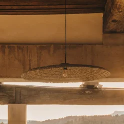 Best Kave Home Lampenkap Cruilles Zeegras, Ø100cm Naturel