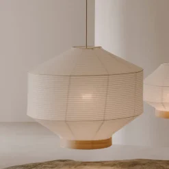 Sale Kave Home Lampenkap Hila Papier Wit