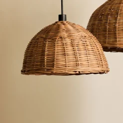 New Kave Home Lampenkap Jornets Rotan Naturel