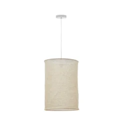 Outlet Kave Home Lampenkap Mariela 40cm, kleur Beige