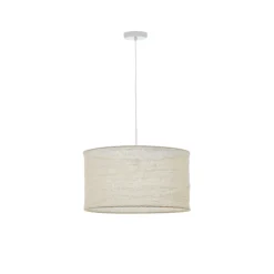 Outlet Kave Home Lampenkap Mariela Linnen, kleur Beige