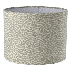 Outlet Richmond Interiors Lampenkap Zena Leopard, 50cm, kleur Beige