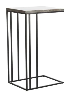 Online Light & Living Laptoptafel Roshan Marmer, kleur Bruin