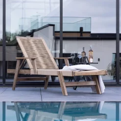 Discount Nohr Ligbed Izabel Acaciahout Bruin