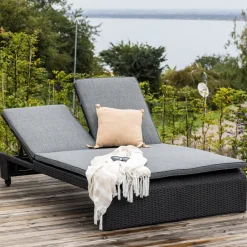 New Nohr Ligbed Kha 2-persoons, kleur Zwart