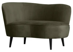 WOOOD Lounge Fauteuil Sara Links, Velvet