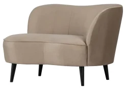 WOOOD Lounge Fauteuil Sara Rechts, Velvet