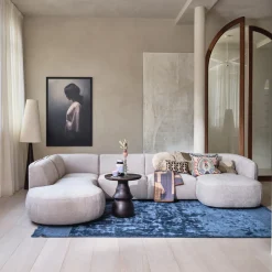 New WOOOD Lounge U-Bank Polly Links, 353cm, Woven