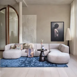 Discount WOOOD Lounge U-Bank Polly Rechts, 353cm, Woven