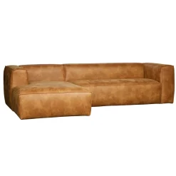 WOOOD Loungebank Bean Leder, 305cm
