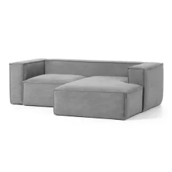 Discount Kave Home Loungebank Blok Rib, 240cm