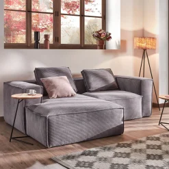 Discount Kave Home Loungebank Blok Rib, 240cm