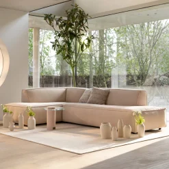 Sale Zuiver Loungebank Fat Freddy Rib, kleur Naturel