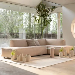 Sale Zuiver Loungebank Fat Freddy Rib, kleur Naturel