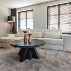 Online Richmond Interiors Loungebank Felix Chenille, kleur Wit