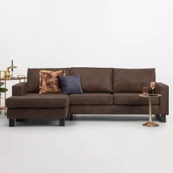 Outlet Sohome Loungebank Mathew Kleur Bruin