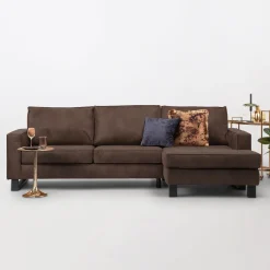 Outlet Sohome Loungebank Mathew Kleur Bruin
