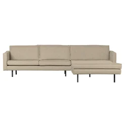 Online WOOOD Loungebank Rodeo Bouclé, kleur Beige