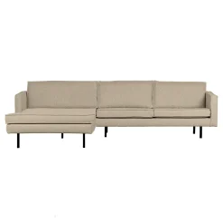 Online WOOOD Loungebank Rodeo Bouclé, kleur Beige