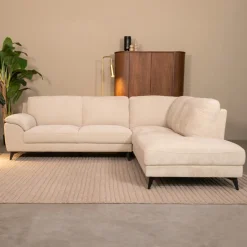 Discount LABEL51 Loungebank Santino Elite stof, kleur Naturel