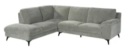 Best LABEL51 Loungebank Santino Elite stof, kleur Stone