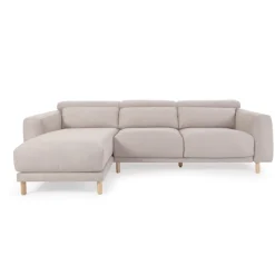 Sale Kave Home Loungebank Singa Links, Chenille Beige