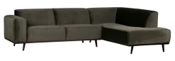 WOOOD Loungebank Statement Velvet Groen