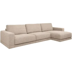 Hot Richmond Interiors Loungebank Trentino Links/Rechts, Geweven stof, kleur Bruin