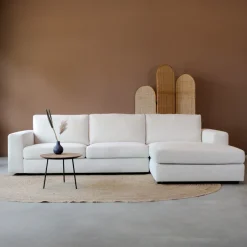 Clearance PEPP Interiors Loungebank Uno 304cm, kleur Off White