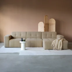 Online PEPP Interiors Loungebank Wave 305cm, kleur Bruin