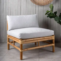 Hot Nohr Loungebank Zev Modulair, Rotan Naturel