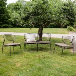 New Nohr Loungeset Daman Met bank en 2 loungestoelen, kleur Zand