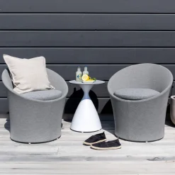 Best Nohr Loungeset Felica Met 2 stoelen en tafel