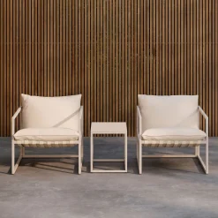 Outlet Nohr Loungeset Kandie Met 2 loungestoelen en tafel